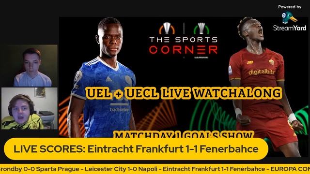 UEFA Europa + Conference League 8pm Goals Show - LIVE Football Watchalong 21/22 - Europa League смотреть онлайн