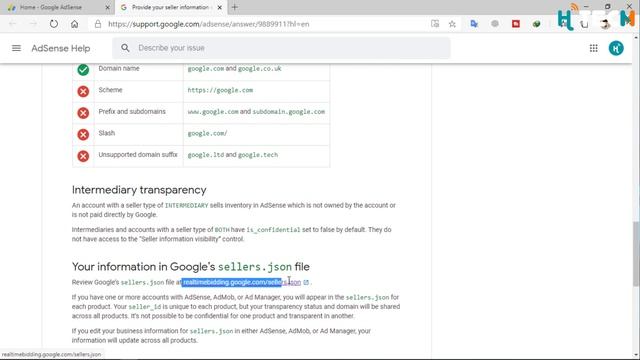 Google AdSense Latest Update 2020 (sellers.json): Provide your seller information with sellers.json смотреть онлайн