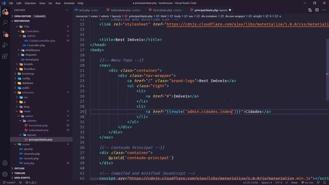 Aula 23 - Laravel Resource Controller смотреть онлайн
