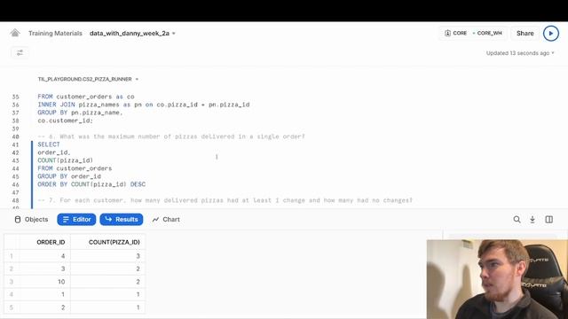 Learn SQL | Danny Ma's 8 Week SQL Challenge Walkthrough | Case Study 2 Pizza Runner Section A смотреть онлайн