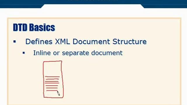 XML Tutorial 24 DTD Schema Basics смотреть онлайн