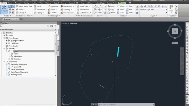 Autocad Civil 3D Programında Profil (Boy Kesit) oluşturma смотреть онлайн
