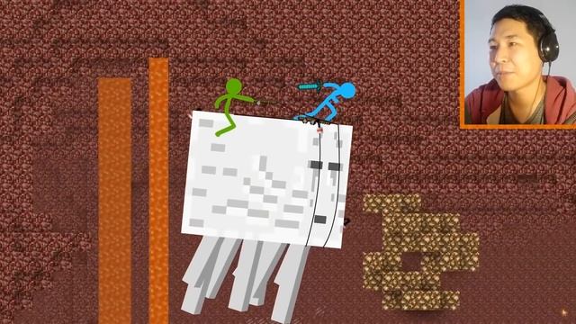 Стикмандар Майнкрафтта - Animation vs. Minecraft (7,8,9 бөлім) смотреть онлайн