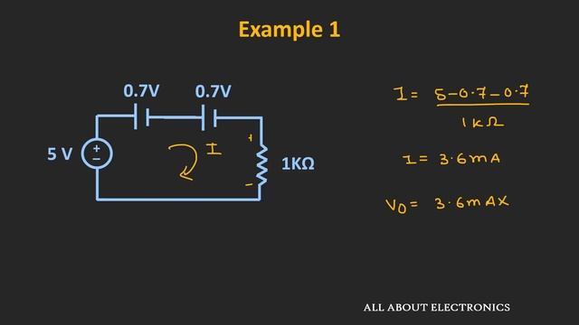 How to Solve the Diode Circuits (Explained with Examples) смотреть онлайн