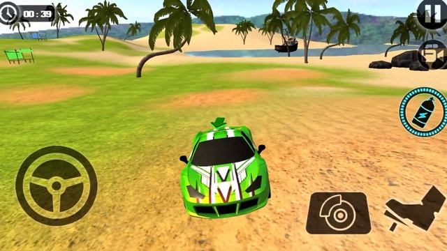 Floating Water Surfer Car Driving - Beach Racing || Gameplay 144 || Android Gameplay смотреть онлайн