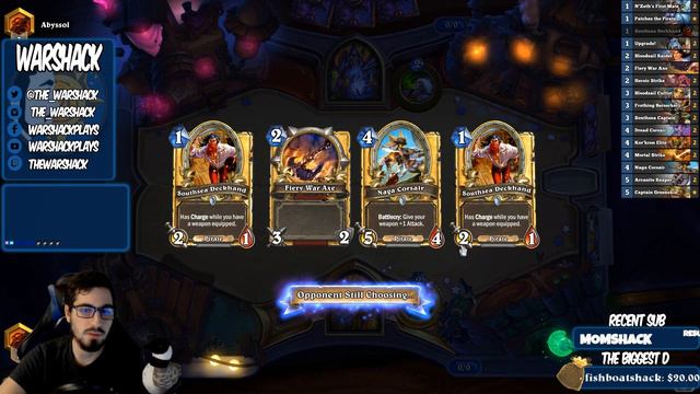 Hearthstone: Pirate Warrior (Rank 3) [Aug '17] смотреть онлайн