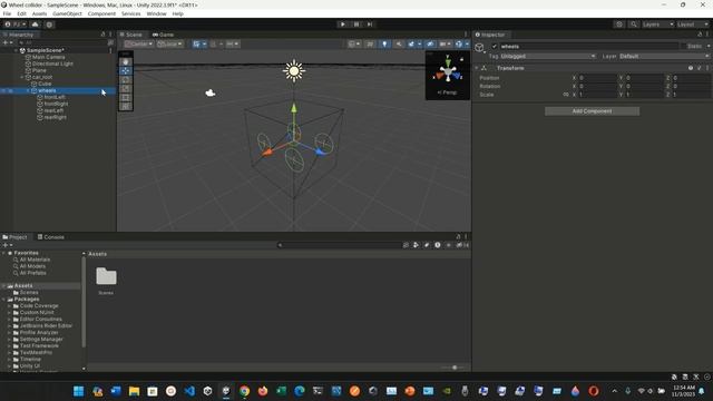 Create a Vehicle with Wheel Colliders: Physics - Unity’s Interface User Manual 2022.3 (LTS). смотреть онлайн