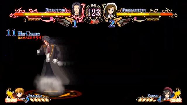 Umineko: Golden Fantasia Beatrice & Ronove Gameplay смотреть онлайн