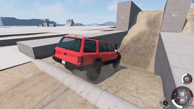BEAMNG DRIVE - BALADE SUR LA GRIDMAP V2 ! (TEST 4X4 ET SUV) смотреть онлайн