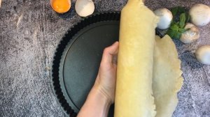 Пирог с грибами