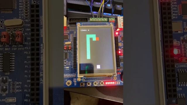 Embedded C - Snake Game Demonstration смотреть онлайн