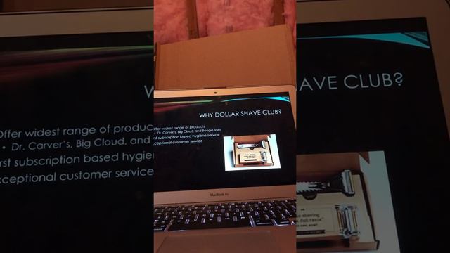 MKT 120 IO1Z final presentation - Dollar Shave Club смотреть онлайн