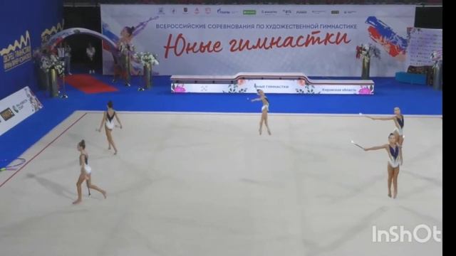 юные гимнастки 2023 группа Киров 1 разряд булавы смотреть онлайн