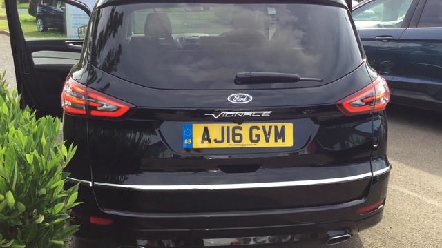 Used Ford S-Max Vignale 2.0 TDCi 5dr Shadow Black 2016 смотреть онлайн