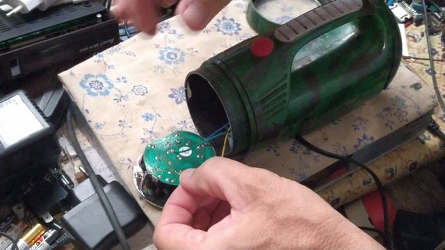 быстрый ремонт фонарика