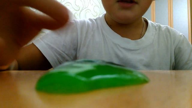 Смешивания 2 лизуна цветом зеленый и синий цвет смотреть онлайн