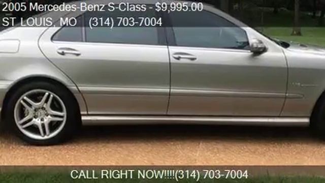 2005 Mercedes-Benz S-Class S 55 AMG 4dr Sedan for sale in ST смотреть онлайн
