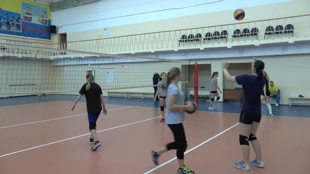 Волейбол. Нападающий удар. Тренировка команды Воронежской области. Часть 8 смотреть онлайн