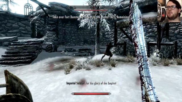 The Elder Scrolls V: Skyrim #115 - The Battle For Fort Dunstad (Stormcloaks)