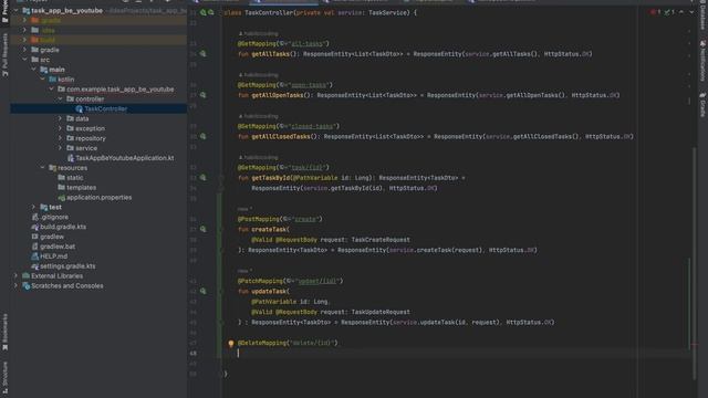 Kotlin Spring Boot Tutorial - Part 11 | Finish Endpoints & CORS Config смотреть онлайн