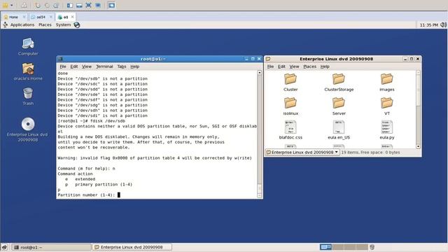 Thinking like an OCM 11g - Configuring oracleasm and creating disks смотреть онлайн