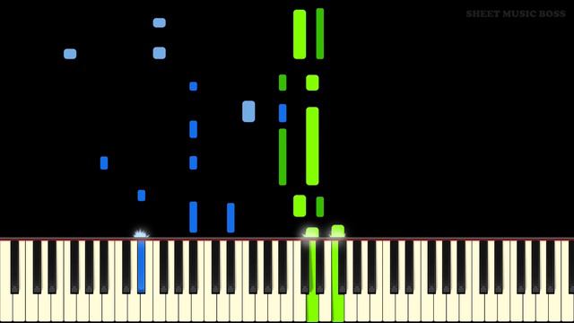 PAPERMOON (Soul Eater OP 2) - Piano Tutorial смотреть онлайн