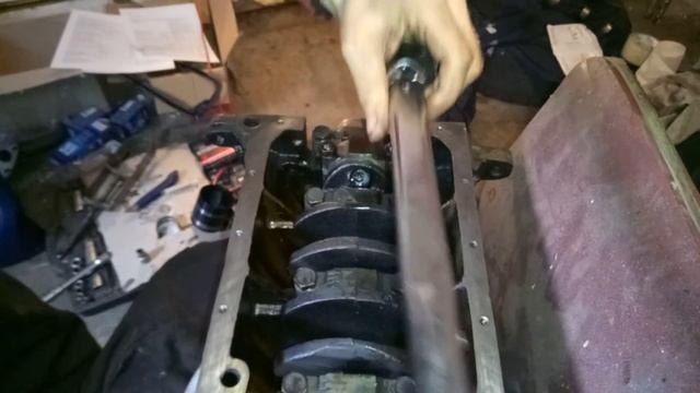 Сборка двигателя Daewoo Sens 1.3 часть 2