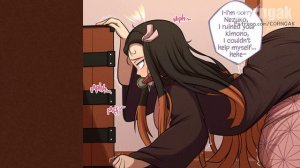 Nezuko playing games┃Demon Slayer Comic dub