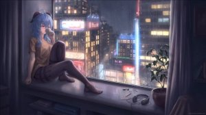 🎧 1 Hour of Anime Calm & Relaxing music with rain for Stress Relief. 🎶