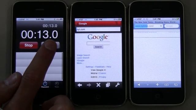 Opera Mini vs. Mobile Safari on the iPhone смотреть онлайн