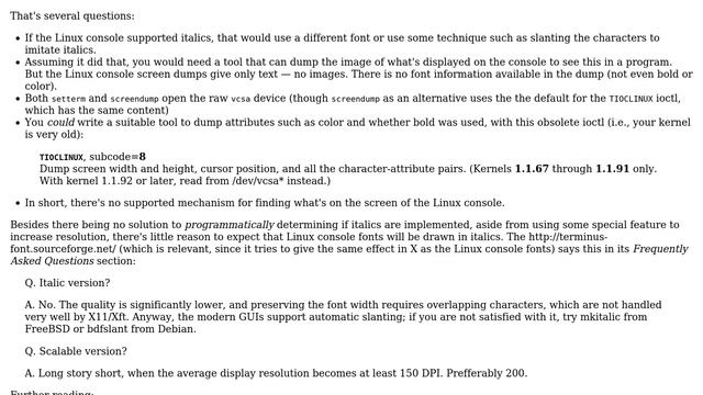 Unix & Linux: How to programmatically check if the terminal supports italics? (2 Solutions!!) смотреть онлайн