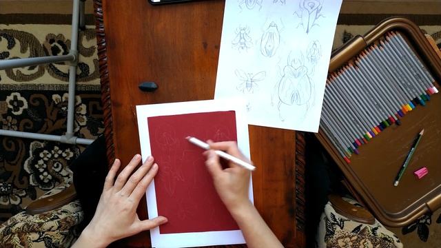 РИСУЕМ НАСЕКОМЫХ! 1 ЧАСТЬ смотреть онлайн