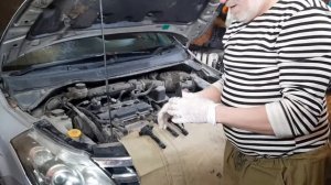 Замена катушек зажигания