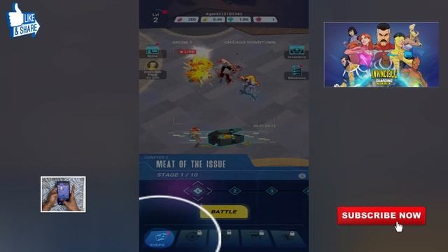 Invincible: Guarding the Globe Gameplay Walkthrough (ios, Android) смотреть онлайн