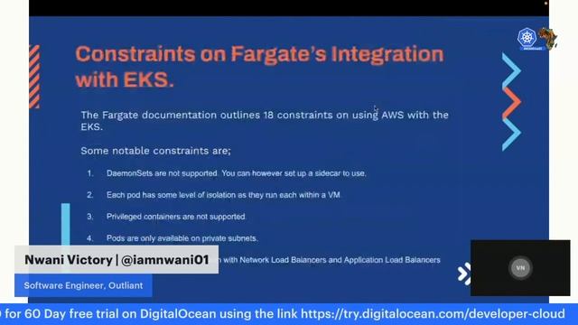 Leveraging AWS Fargate for running cost-friendly containerized application by Nwani Victory смотреть онлайн