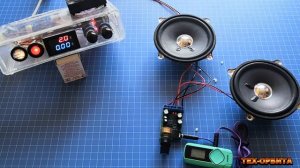 Стерео усилители звука + Bluetooth модуль = Bluetooth колонки за 150руб