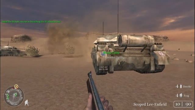 Call Of Duty 2 : Battle Of El Alamein - Fast-Paced Gameplay! смотреть онлайн