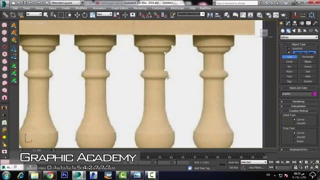 3D MAX Modifiers 09. Lathe смотреть онлайн