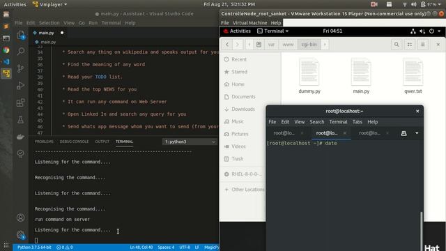 Personal Assistant | Personal chat bot using python ? смотреть онлайн