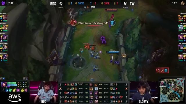 BDS Vs TW Highlights Game 1 Worlds Play In Stage 2023 Team BDS Vs Team Whales By Onivia