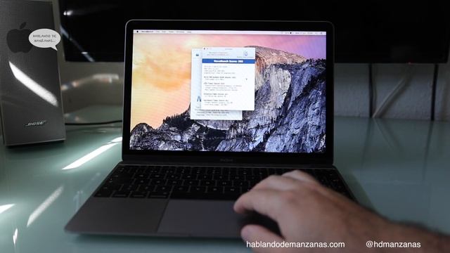 Macbook Retina 2015 Rendimiento Geekbench OSX Yosemite