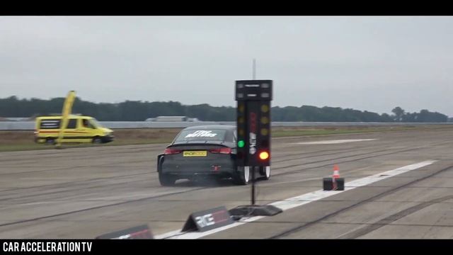 1450HP Audi RS3 LMS Turbo 4motion - ACCELERATION 0-300 km/h смотреть онлайн