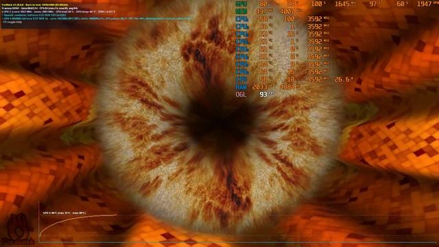 PC MasterPiece Palit GTX 1070 Dual Furmark Test смотреть онлайн