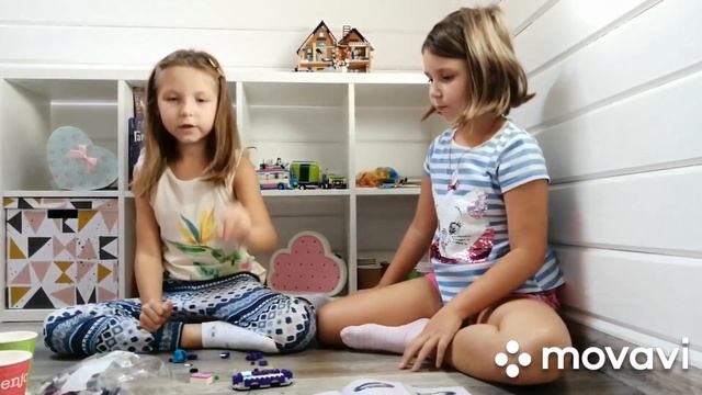 Лего Френдс Мастерская Эммы! Собираем вместе!!! смотреть онлайн