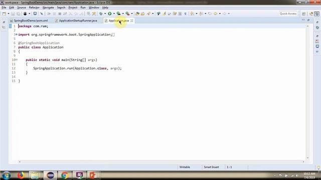 Spring Boot: Exploring CommandLineRunner and @Component Annotation | Spring Boot tutorial смотреть онлайн