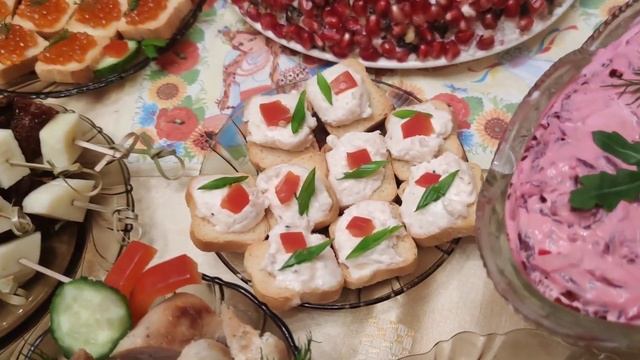 Наш Новогодний стол 2021-2022 !!! Все по простому ))) смотреть онлайн