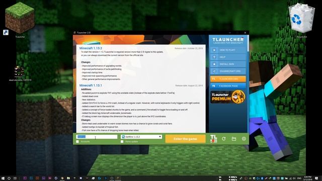 How to change Minecraft Skin! [Tlauncher - EASY - 2020] смотреть онлайн