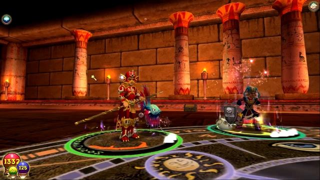Wizard101 Let's Play Episode 9: Throme Room of Fire Part 2 смотреть онлайн