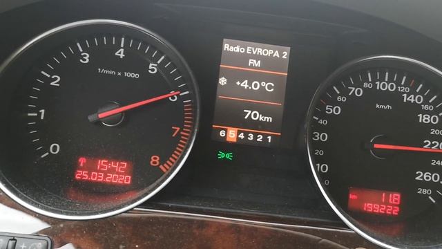 Audi A8 W12 6.0 0-100 0-max(speedmeter) Acceleration
