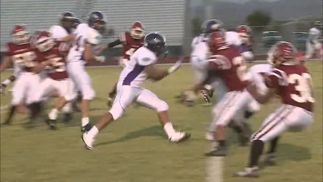 KNOCKOUT FOOTBALL RUNS AND HITS FOOTBALL RULES!! смотреть онлайн